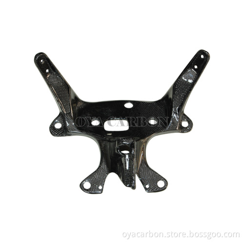 Carbon Fiber Motorcycle Parts Upper Cowl Stay Bracket for R6